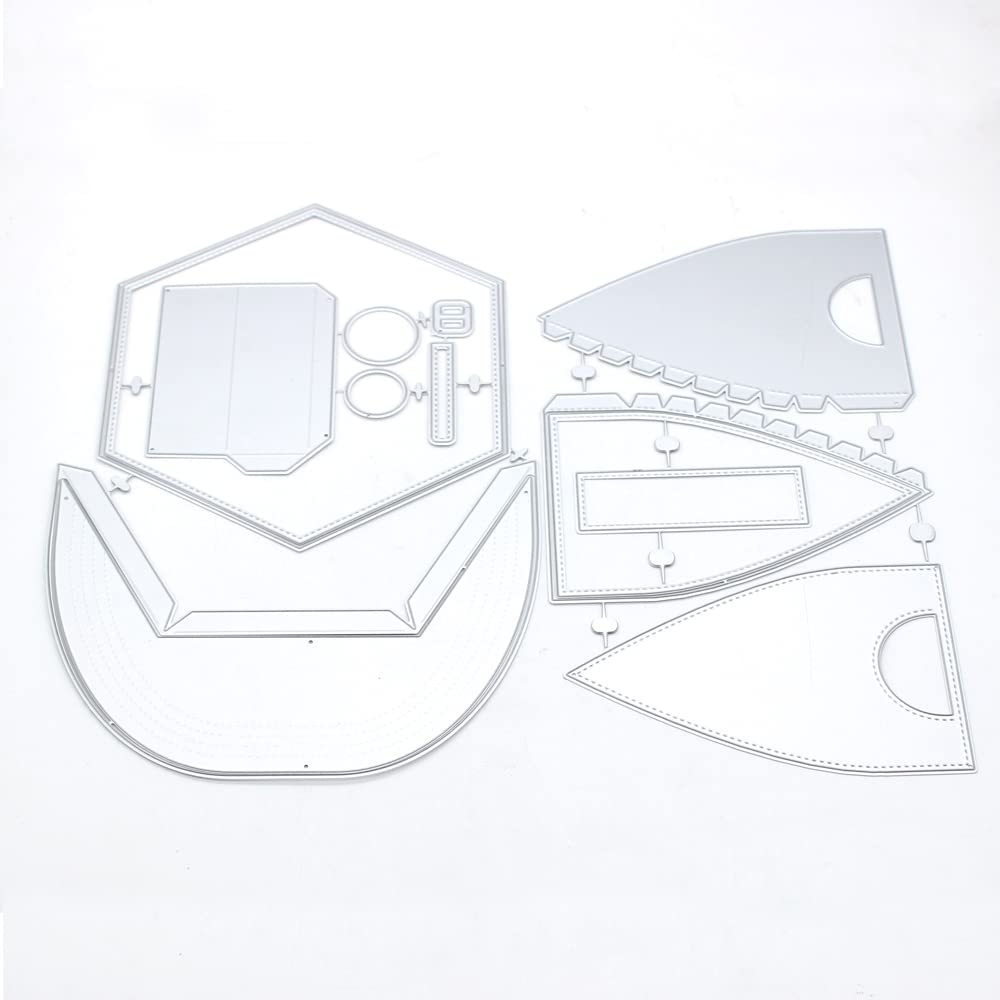 Amazon.com: KSCRAFT 3D Cap Box Metal Cutting Dies Stencils